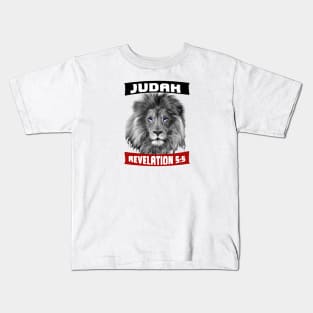 The Lion of Judah Revelation 5:5 Kids T-Shirt